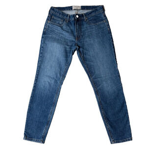 Everlane Women's Jeans Denim 28 Ankle Medium Wash Slim Mid rise